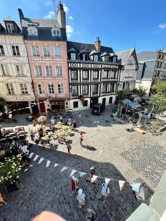 Le 1731, Rouen Coeur D'Histoire, Superbe Duplex Apartment ภายนอก รูปภาพ
