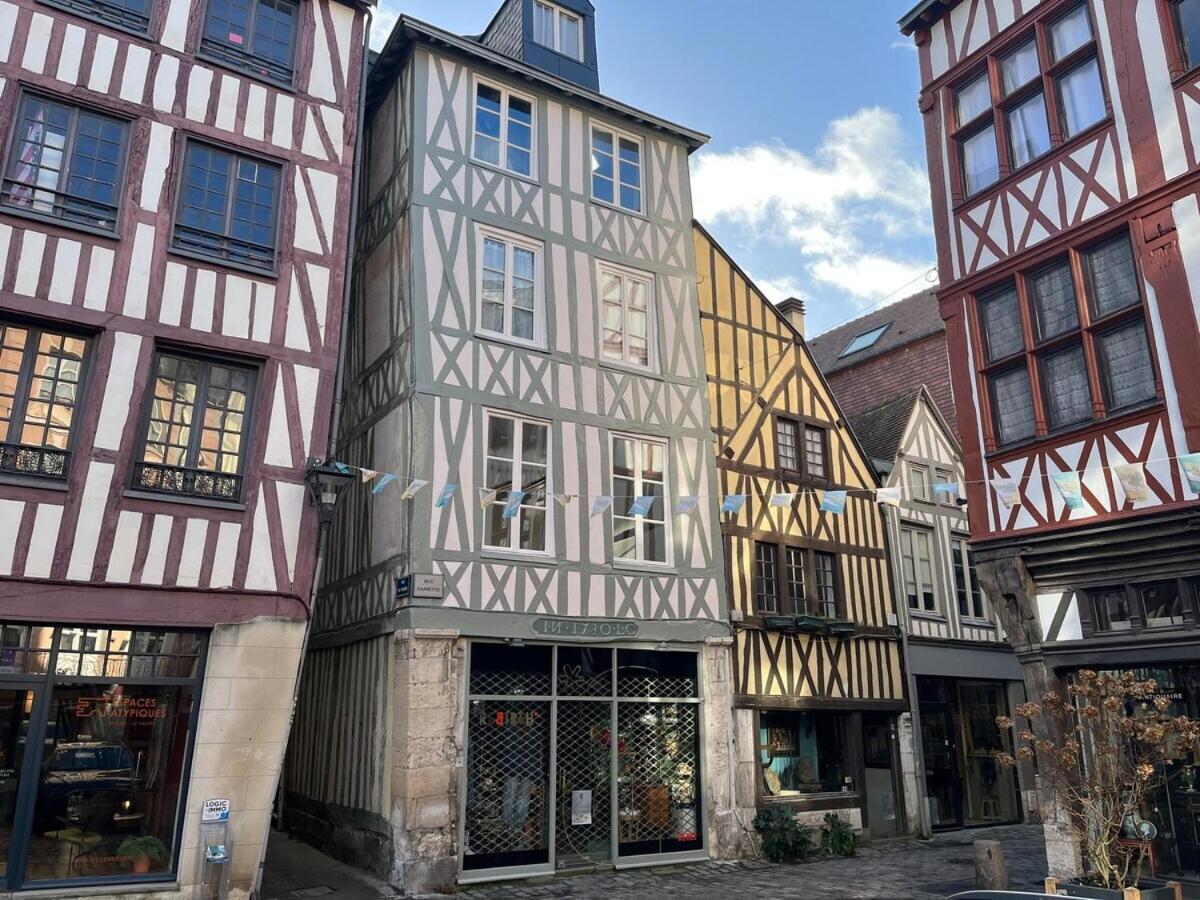 Le 1731, Rouen Coeur D'Histoire, Superbe Duplex Apartment ภายนอก รูปภาพ