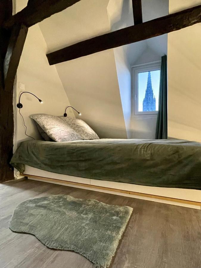 Le 1731, Rouen Coeur D'Histoire, Superbe Duplex Apartment ภายนอก รูปภาพ
