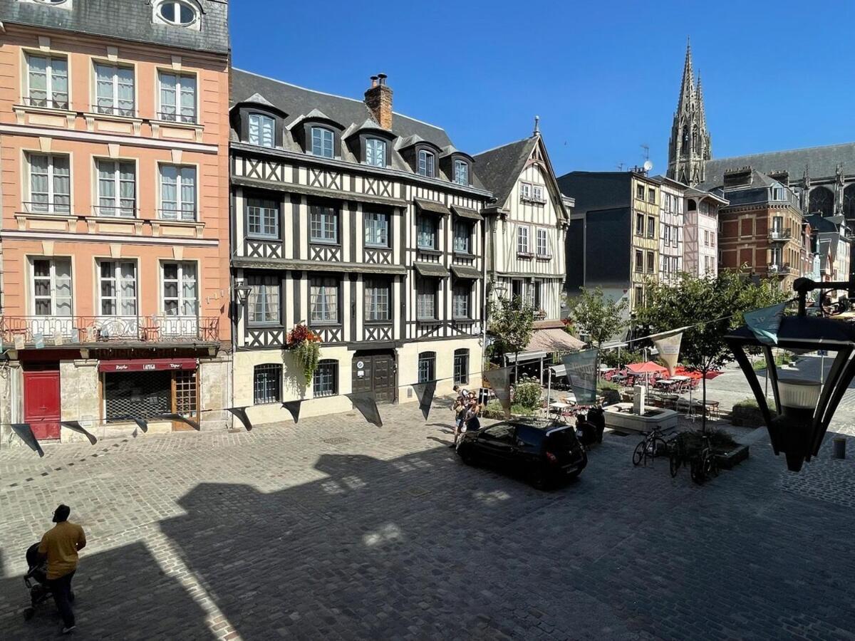 Le 1731, Rouen Coeur D'Histoire, Superbe Duplex Apartment ภายนอก รูปภาพ
