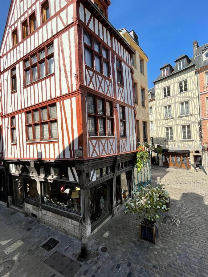 Le 1731, Rouen Coeur D'Histoire, Superbe Duplex Apartment ภายนอก รูปภาพ
