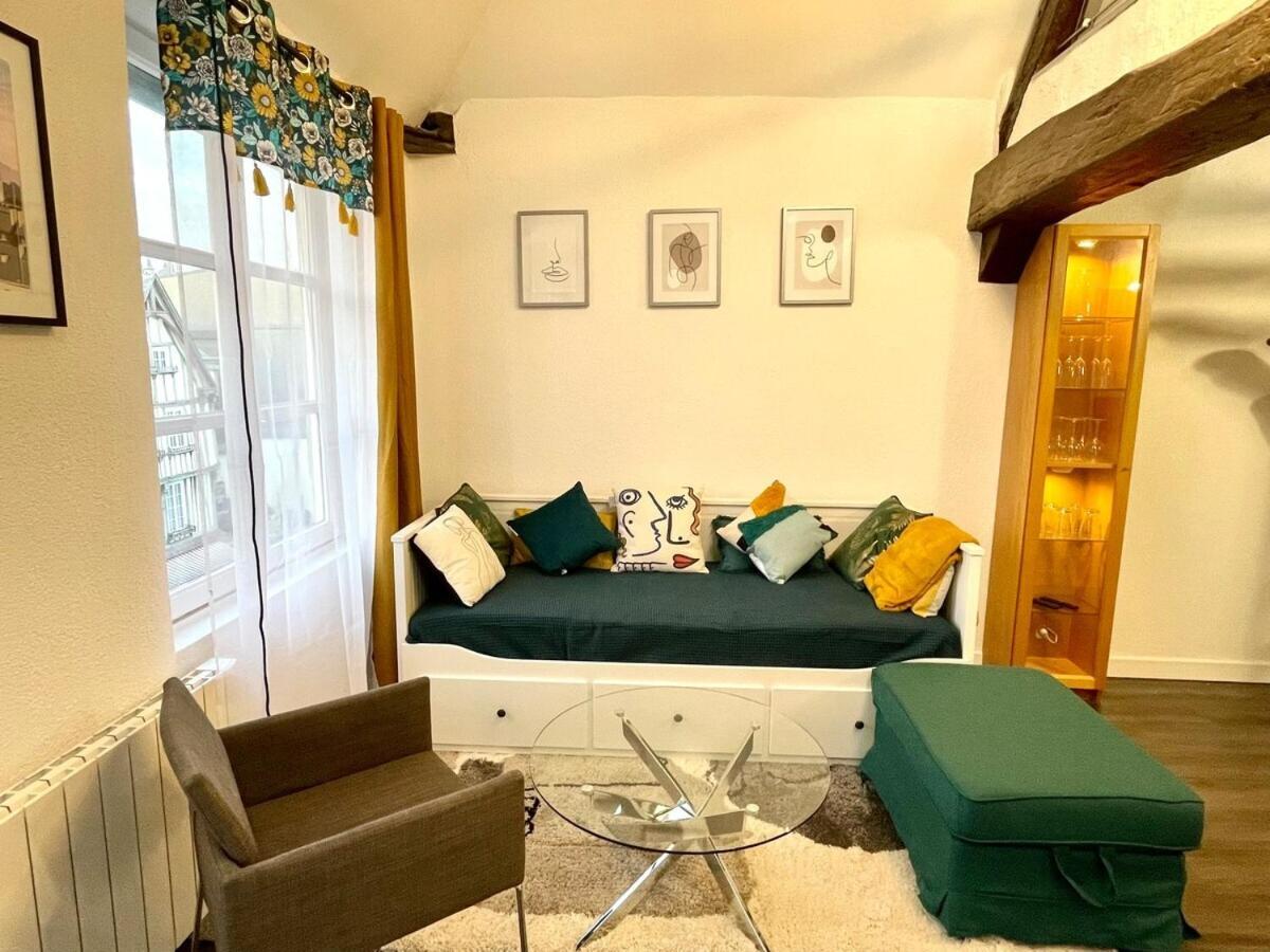 Le 1731, Rouen Coeur D'Histoire, Superbe Duplex Apartment ภายนอก รูปภาพ